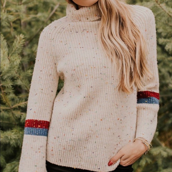 Roolee Sweaters - Roolee Reinhart Detail Confetti Sweater